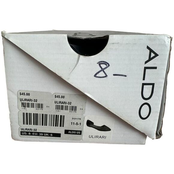 Aldo Women’s Suede D’Orsay Flats Light Blue Size 8.5 - Picture 7 of 7